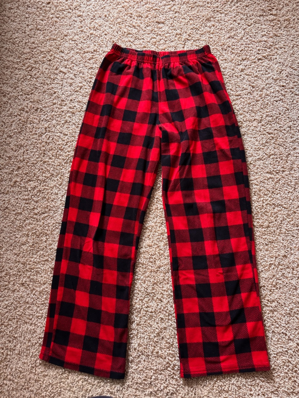 Wondershop Red and Black Buffalo Plaid Kids Pajama Pants